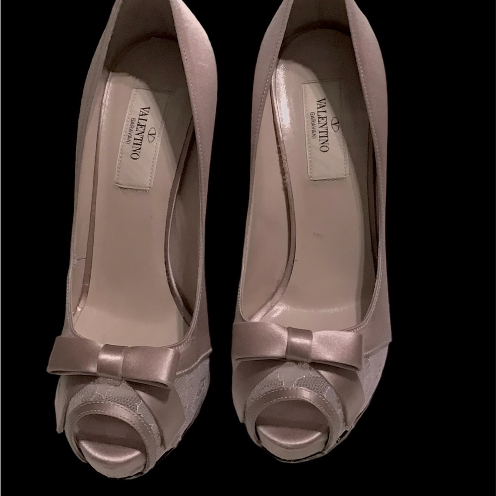 Valentino pumps satin lace - Picture 8 of 11